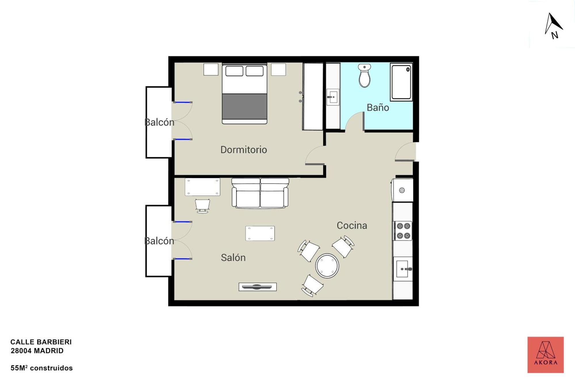 One Bedroom Apartment In Chueca マドリード エクステリア 写真